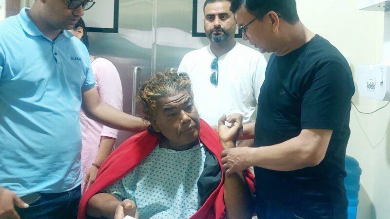 दमाैलीका महेन्द्र गम्भीर बिरामी ,उपचारको लागि सहयोग रकम जुट्दै