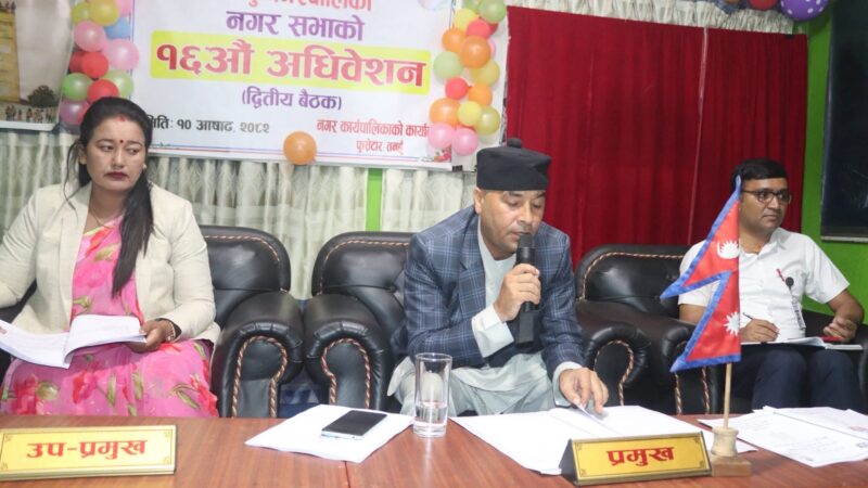 भानु नगरपालिकामा साँढे ८८ करोडकाे बजेट प्रस्तुत