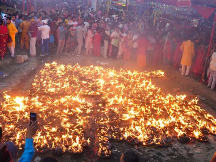 कोटिहोममा एकै दिन झन्डै ५ लाख भक्तजनको उपस्थिति, २१ करोड दीप प्रज्वलन