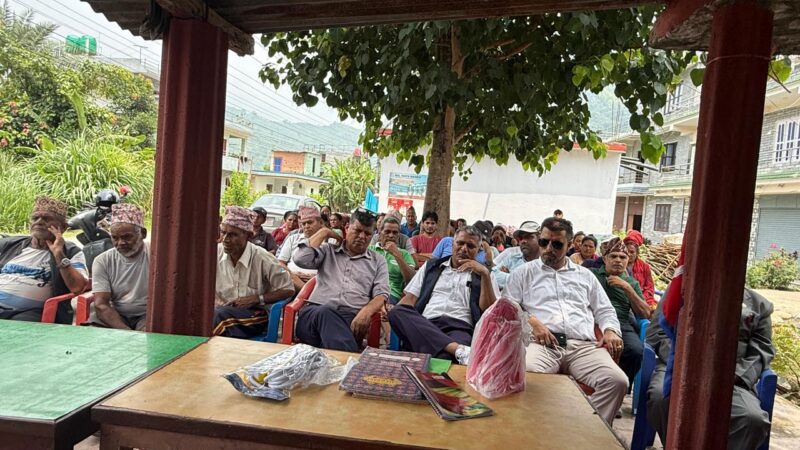ऋषिङ्ग र घिरिङमा रास्वपा पस्यो