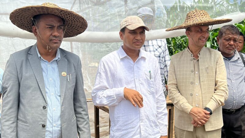 तनहुँकाे ऋषिङ र देवघाटमा जलवायुमैत्री कृषि प्रविधि कार्यक्रम सुरु