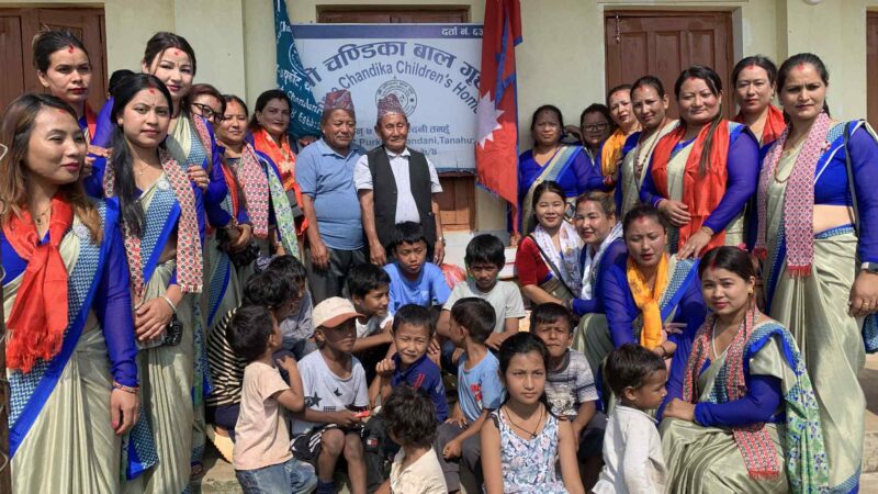 एकता बुहारी समुह भन्सारद्वारा चण्डिका बाल गृहलाइ खाद्यान्न तथा शैक्षिक सामाग्री सहयोग