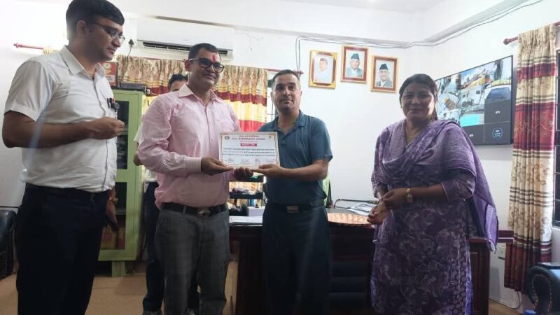 भानुका युवाहरूलाई एक महिने ड्राइभिङ तालिम
