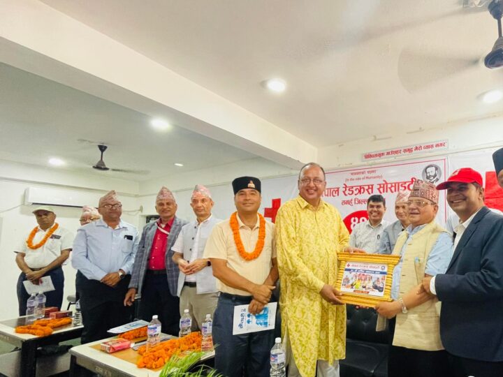 नेपाल रेडक्रस सोसाइटी तनहुँ शाखाको ४२ औं साधारण सभा दमाैलीमा सम्पन्न
