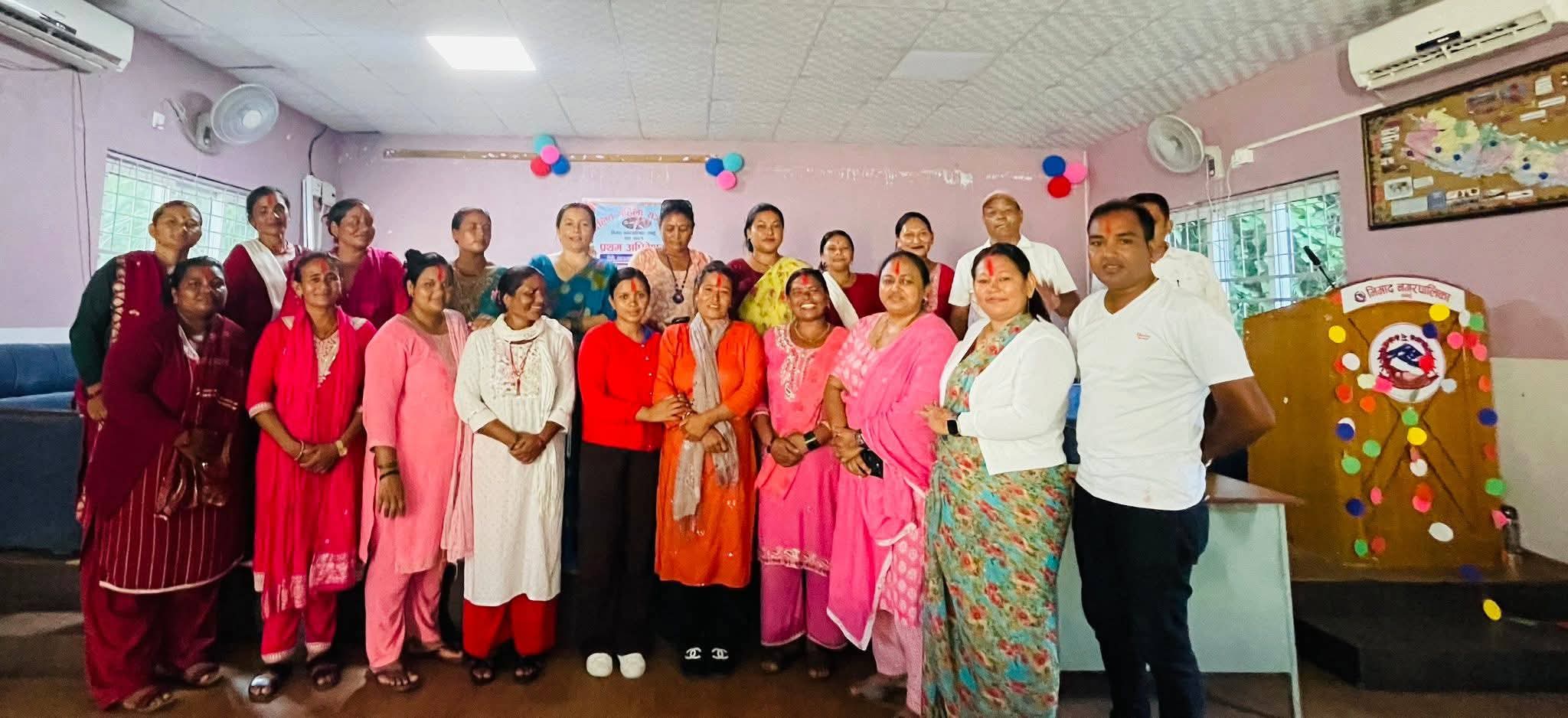 भिमाद नगरस्तरीय दलित महिला सञ्जालको अध्यक्षमा पार्वती