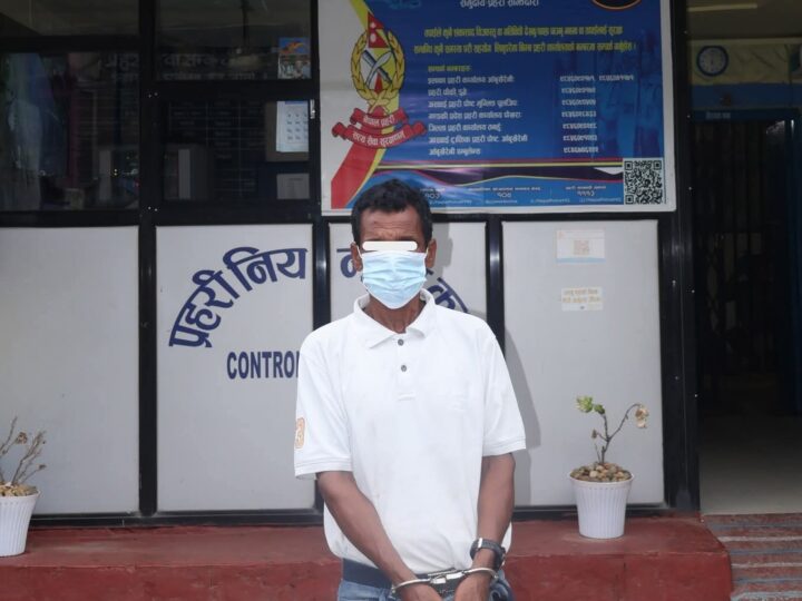 आँबुखैरेनीमा लागुऔषध सहित सुन्दरबजारका प्रेमबहादुर पक्राउ