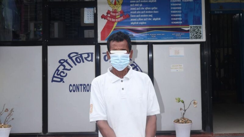 आँबुखैरेनीमा लागुऔषध सहित सुन्दरबजारका प्रेमबहादुर पक्राउ