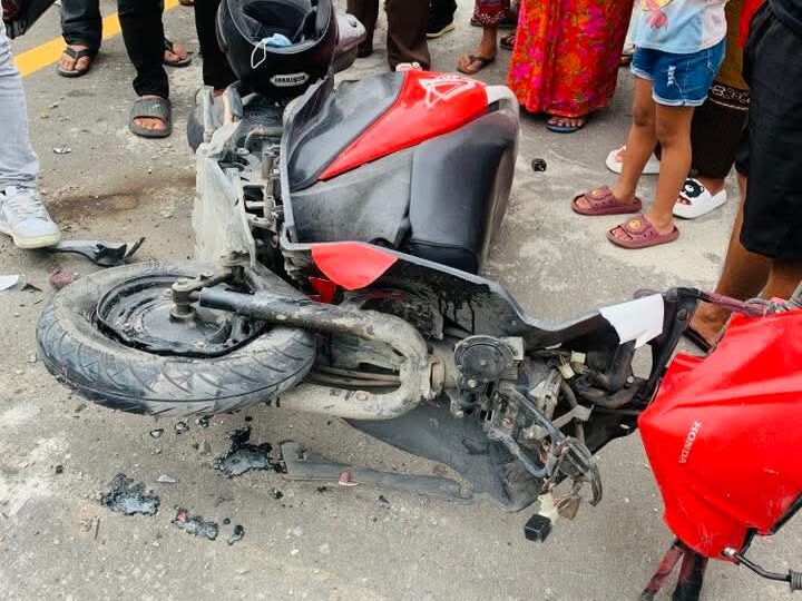 आँबुखैरेनीकाे बरादीमा भएको स्कुटर दुर्घटनामा कार्कीको मृत्यु
