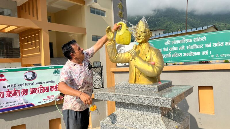 विपिकाे स्याहारसुसार गर्ने दमाैलीका गम्भिरदास !