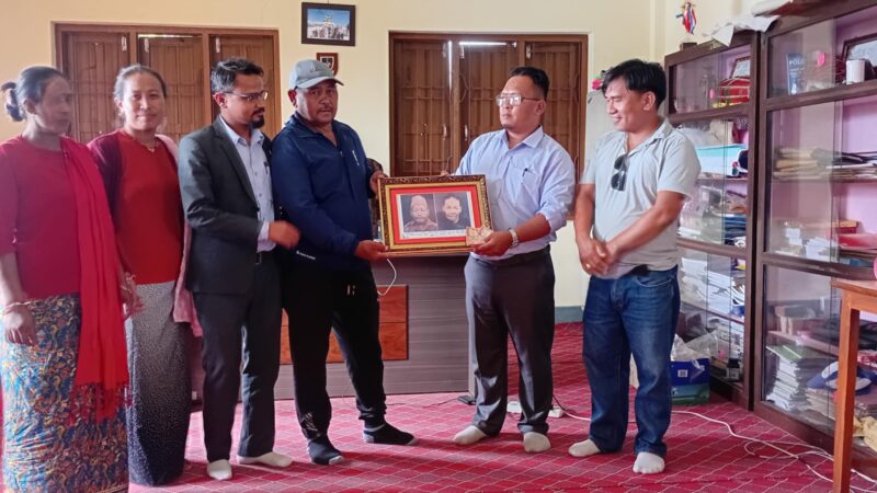 अरूण मावि बन्दिपुरमा एक लाखकाे अक्षयकोष स्थापना