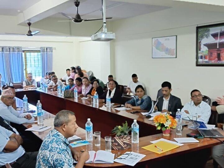 म्याग्देमा जलवायु परिवर्तन र स्थानिय तहको भुमिका सम्बन्धि तालिम सम्पन्न
