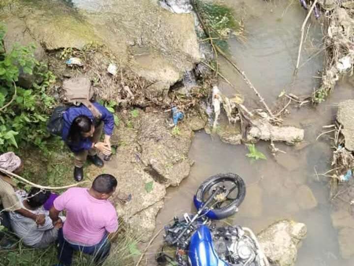 भानुमा भएको माेटरसाइकल दुर्घटनामा घाइते अर्जुनलाइ पाेखरा पठाइयो