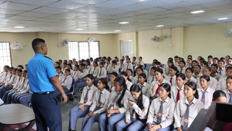 आँबुखैरेनीमा महिला सुरक्षा, आत्मरक्षा तथा अधिकार सम्बन्धी सचेतना कार्यक्रम सम्पन्न
