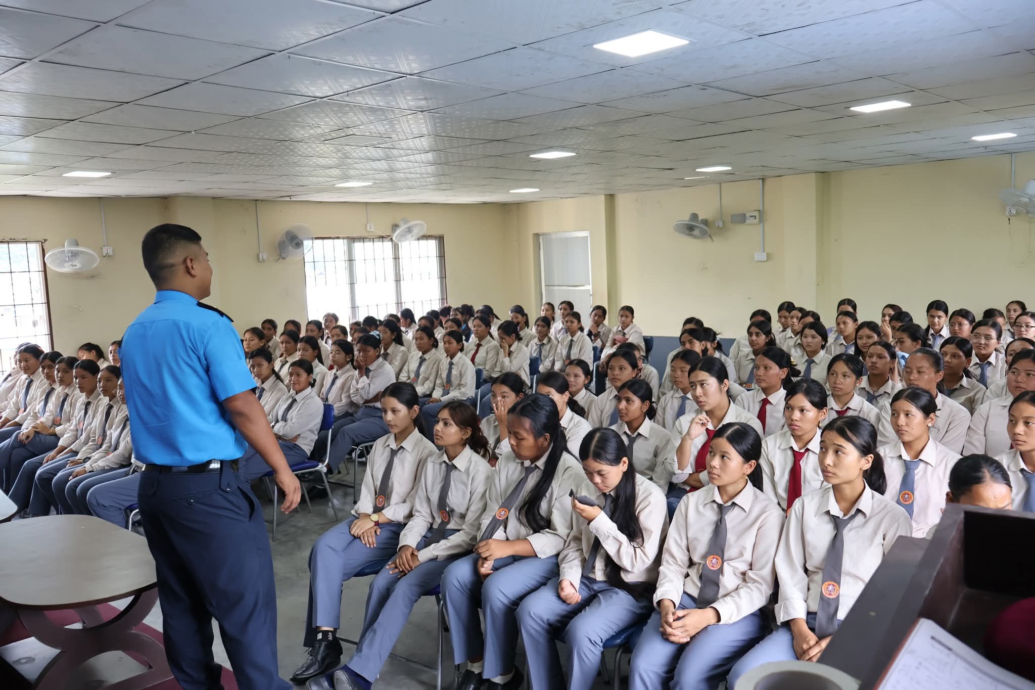आँबुखैरेनीमा महिला सुरक्षा, आत्मरक्षा तथा अधिकार सम्बन्धी सचेतना कार्यक्रम सम्पन्न