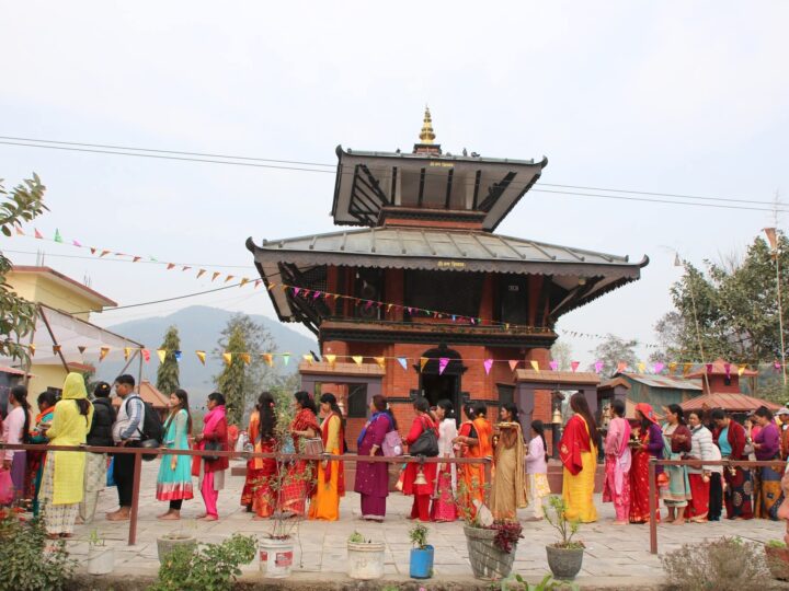 गाछेपानीकाे च्यवनधाममा आजबाट श्रीमद्भागवत सप्ताह ज्ञान महायज्ञ हुने
