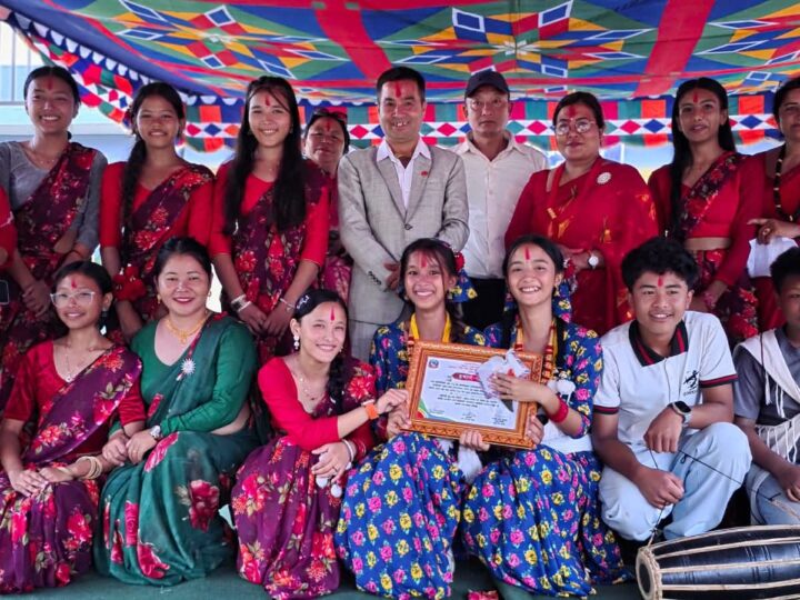 भानु ३ वडा स्तरीय तीज गीत प्रतियोगितामा जनजागृति मावि प्रथम