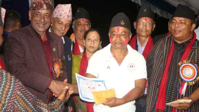 भिमादमा भएको लाखे नाच प्रतियोगितामा गाछेपानी तनहुँ प्रथम , कास्की द्धितीय
