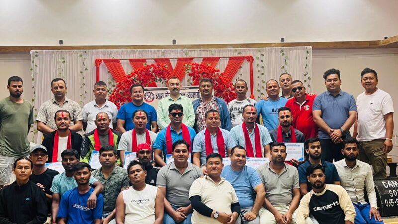 व्यास माेटरसाइकल व्यवसायी समितिकाे अध्यक्षमा सुमन