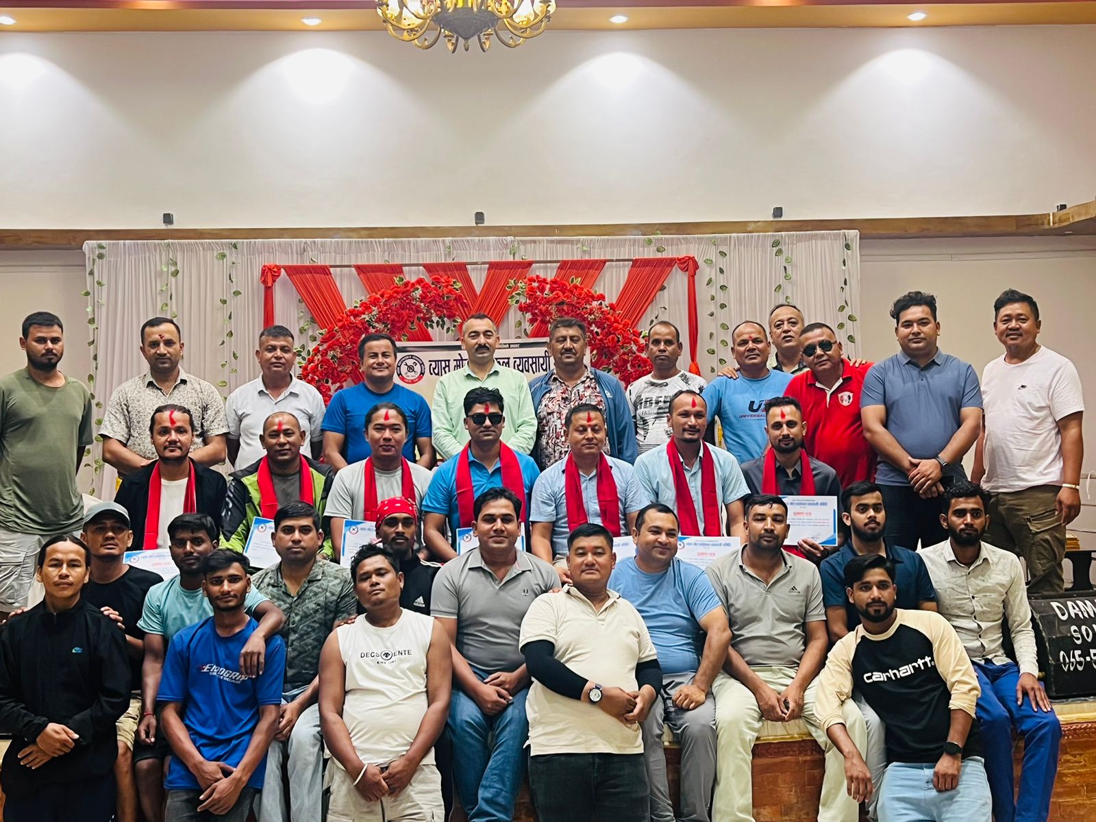 व्यास माेटरसाइकल व्यवसायी समितिकाे अध्यक्षमा सुमन