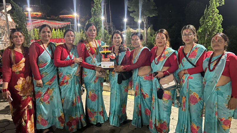 पुर्कोट युनेस्को क्लबलाई पुरस्कार लिन भ्याइनभ्याई