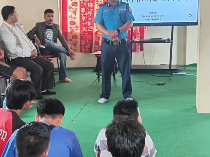 आँबुखैरेनीमा लागुपदार्थ रोकथाम तथा नियन्त्रण सम्बन्धी सचेतना कार्यक्रम सम्पन्न