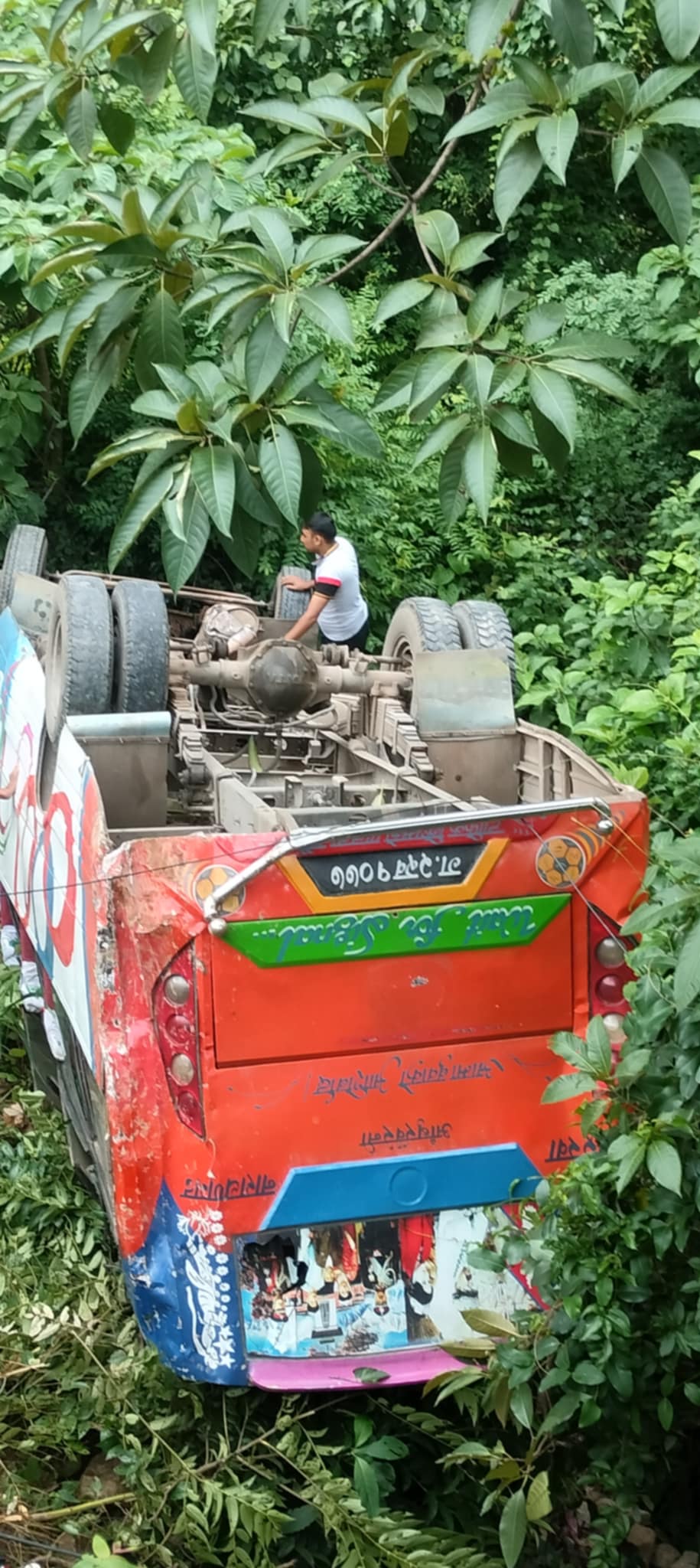 ऐनापहरा बस दुर्घटनाका दुई घाइते चितवन रिफर, तीनजना डिस्चार्ज