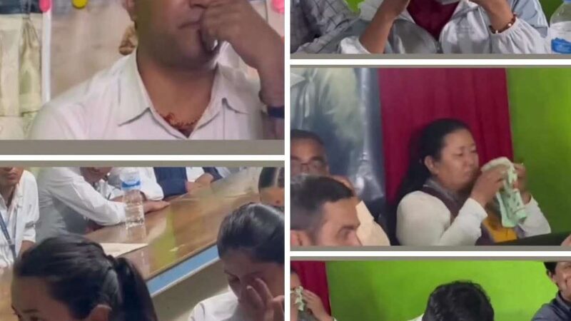 भानुका मितब्ययी हाकिम भण्डारीकाे सरूवामा सबै राेएपछी छाेरी आयुस्माले लेखिन् भाबुक स्टाटस