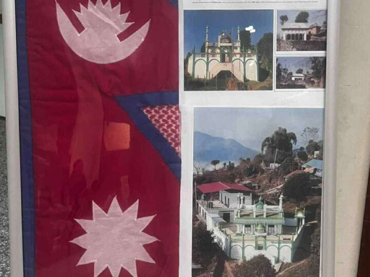 बेलायतमा भएको नेपाल डे मा तनहुँ सम्जुरकाे सात सय वर्ष पुरानो मस्जिदकाे प्रदर्शनी