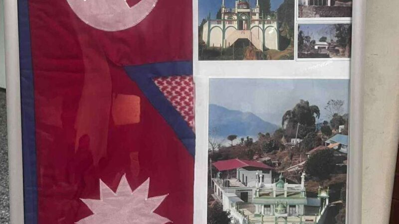बेलायतमा भएको नेपाल डे मा तनहुँ सम्जुरकाे सात सय वर्ष पुरानो मस्जिदकाे प्रदर्शनी