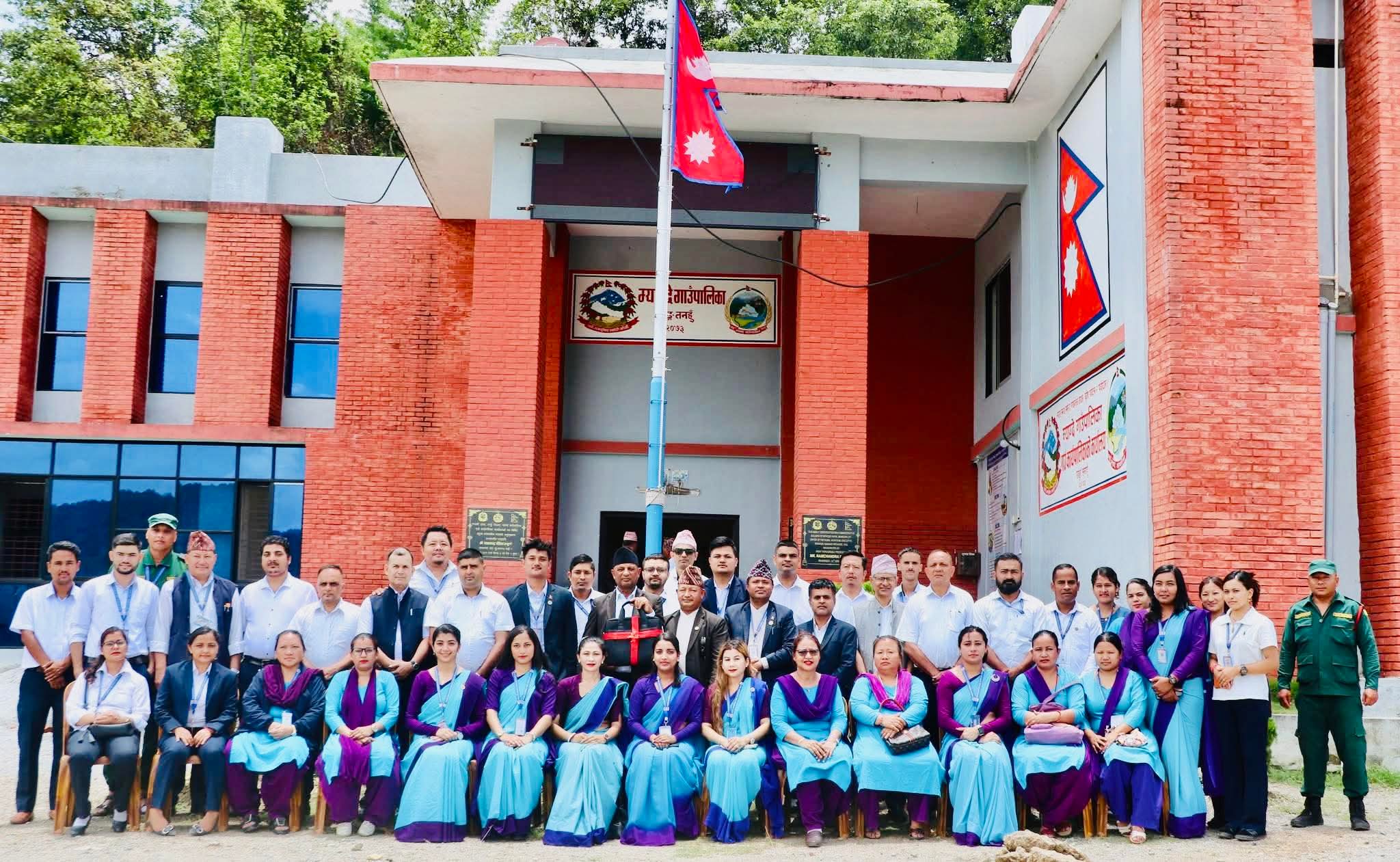 म्याग्दे गाउँपालिकाले विपन्न वर्गलाई नमुना आवास निर्माण गर्ने