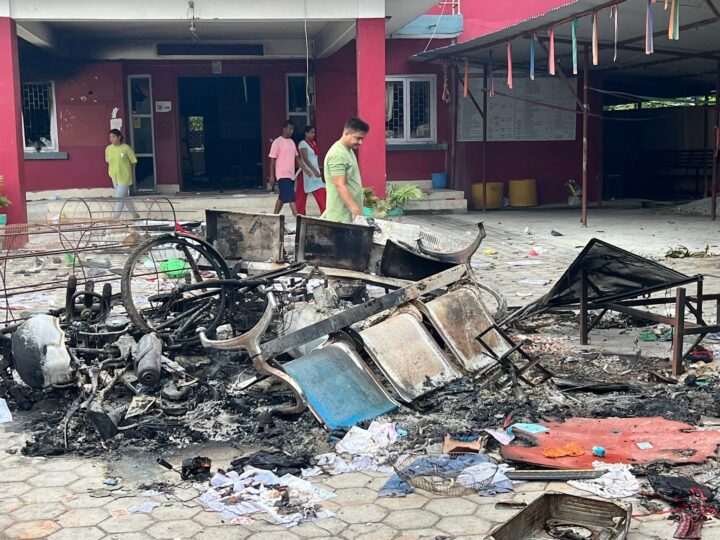 जिल्ला प्रशासन कार्यालय जलेर ध्वस्त भएपछि नयाँ ठाउँकाे खाेजी हुँदै