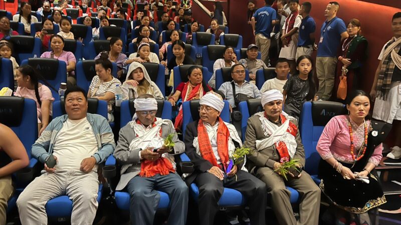 दमाैलीमा भएको गुरूङ फिल्म ” मुख्या ” काे प्रदर्शनीमा मन्त्री , मेयर लगायतको उपस्थिति