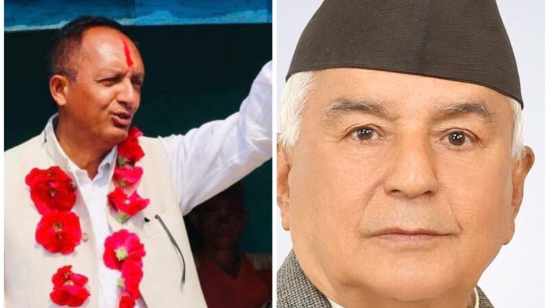 राष्ट्रपतिले संविधान रक्षा गरेर तनहुँको गाैरब बढाउनुभयाे – काङ्ग्रेस नेता भट्टराई