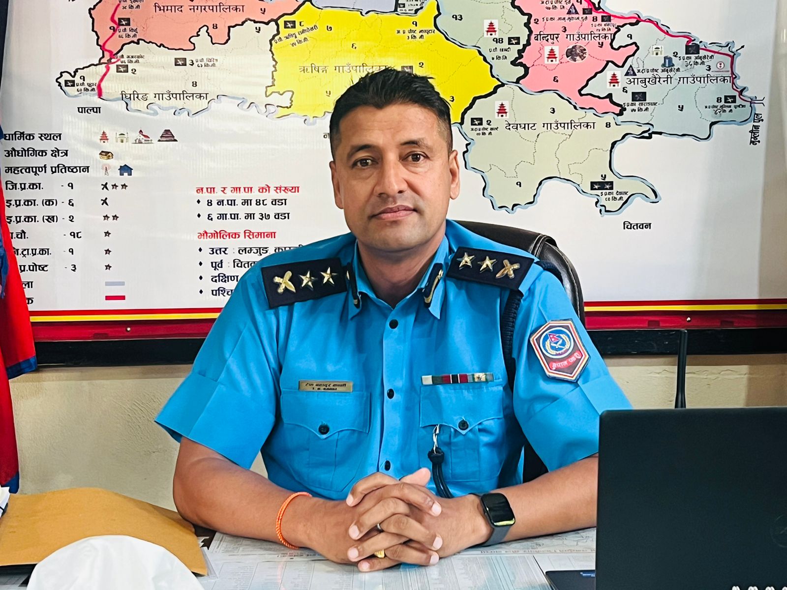 एसपी टेकबहादुर कार्कीको नेतृत्वमा तनहुँमा शान्तिपूर्ण निर्वाचन सम्पन्न