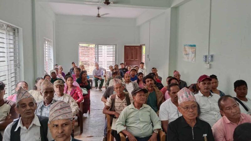 म्याग्दे १ मा उपभोक्ता अनुशिक्षण कार्यक्रम सम्पन्न