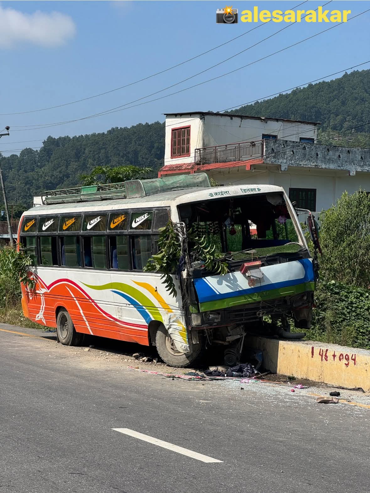 बाटो बनेपछि सडक दुर्घटना बढ्यो , टिकाकाे दिनमा मात्रै तनहुँमा ८ ठाउँमा दुर्घटना , दर्जनौं घाइते