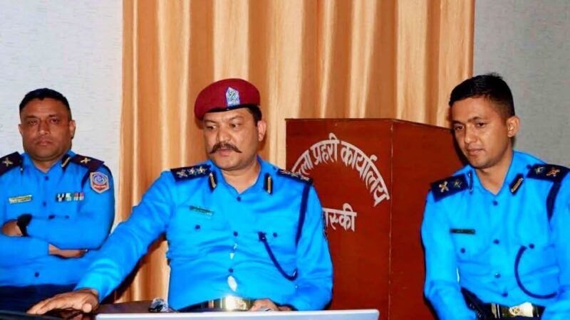 कास्की प्रहरीद्वारा जेनजी आन्दाेलनमा हतियार लुटपाट गर्ने १८ जना पक्राउ