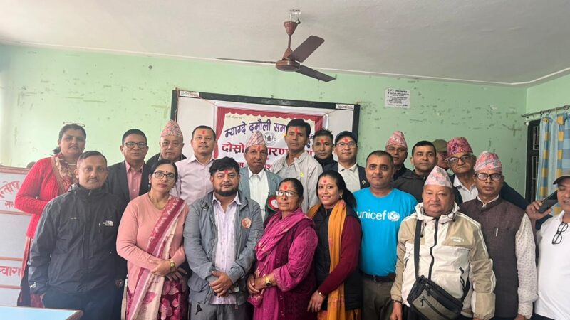 म्याग्दे दमाैली समाजको अध्यक्षमा पुनः ढुंगाना