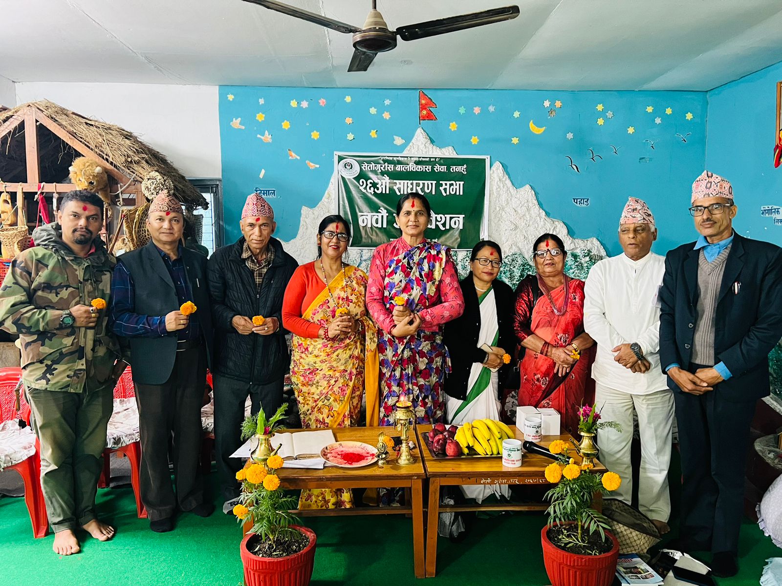 सेताेगुराँस बालविकासकाे अध्यक्षमा पुनः सुशीला