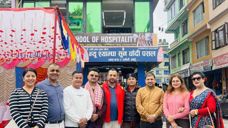 तनहुँ युनेस्को क्लवकाे कार्यालय व्यास २ दमाैलीमा
