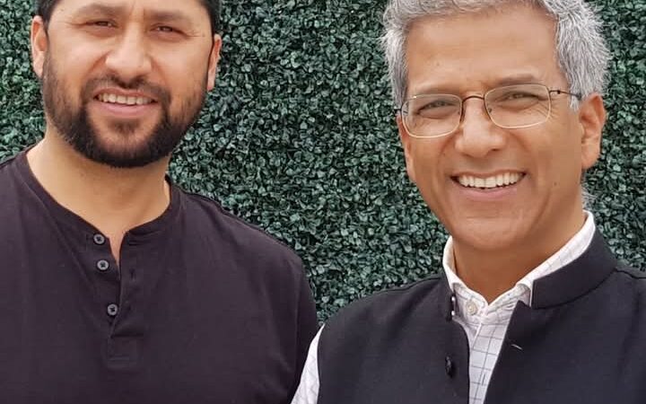 रवीन्द्र मिश्र र रवि लामिछाने बिच अङ्कमाल सहितको डेढ घण्टा भेट