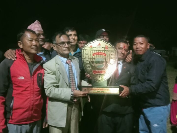 देवघाटमा सम्पन्न राष्ट्रपति रनिङ शिल्डकाे उपाधि कालिका माविलाई