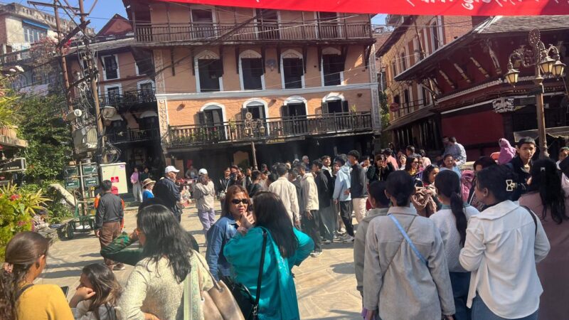 बन्दीपुरमा पर्यटकको चहलपहल