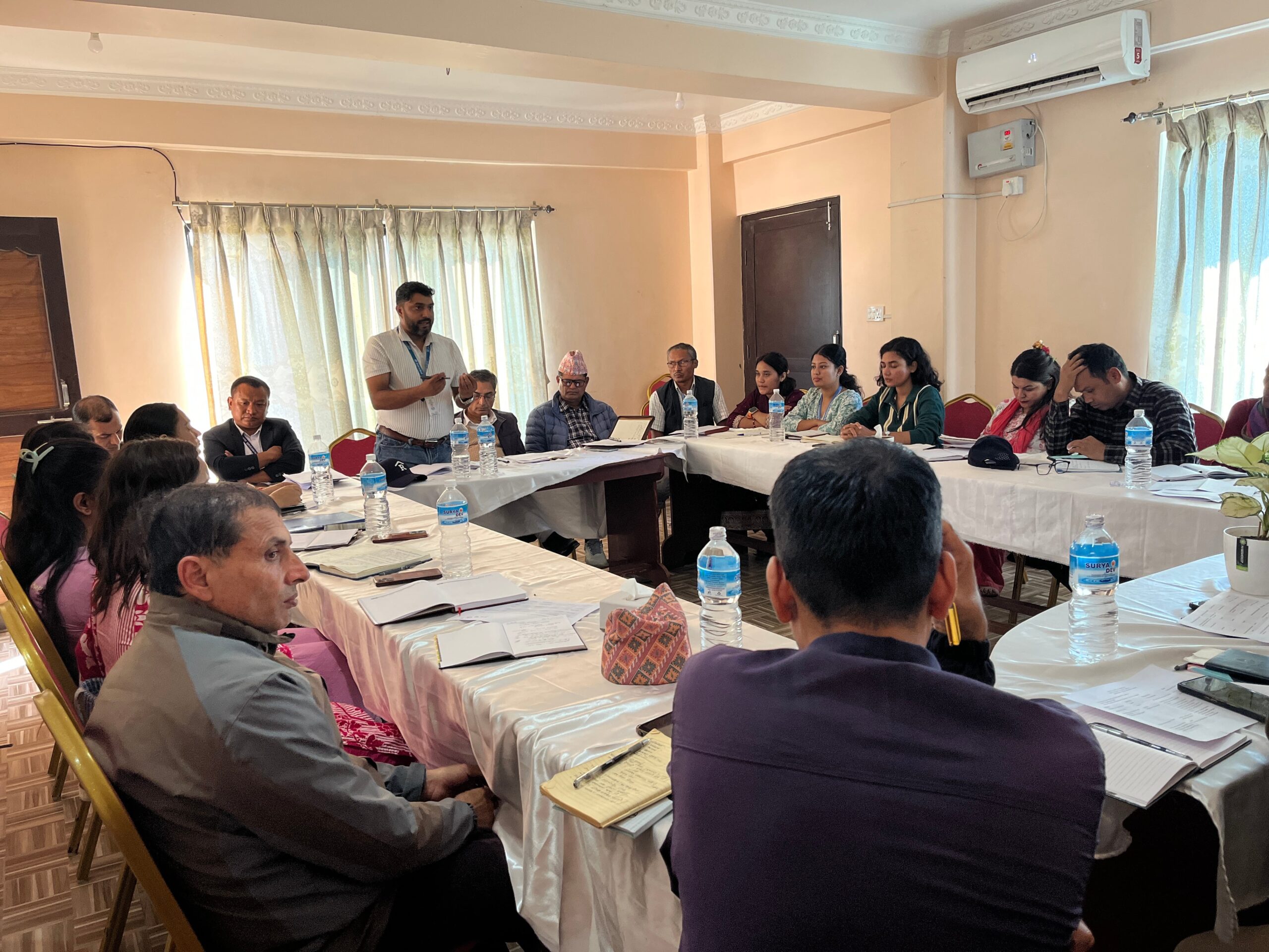 शुक्लागण्डकीमा बाालिका शिक्षा कार्यक्रमको संयुक्त अनुगमन