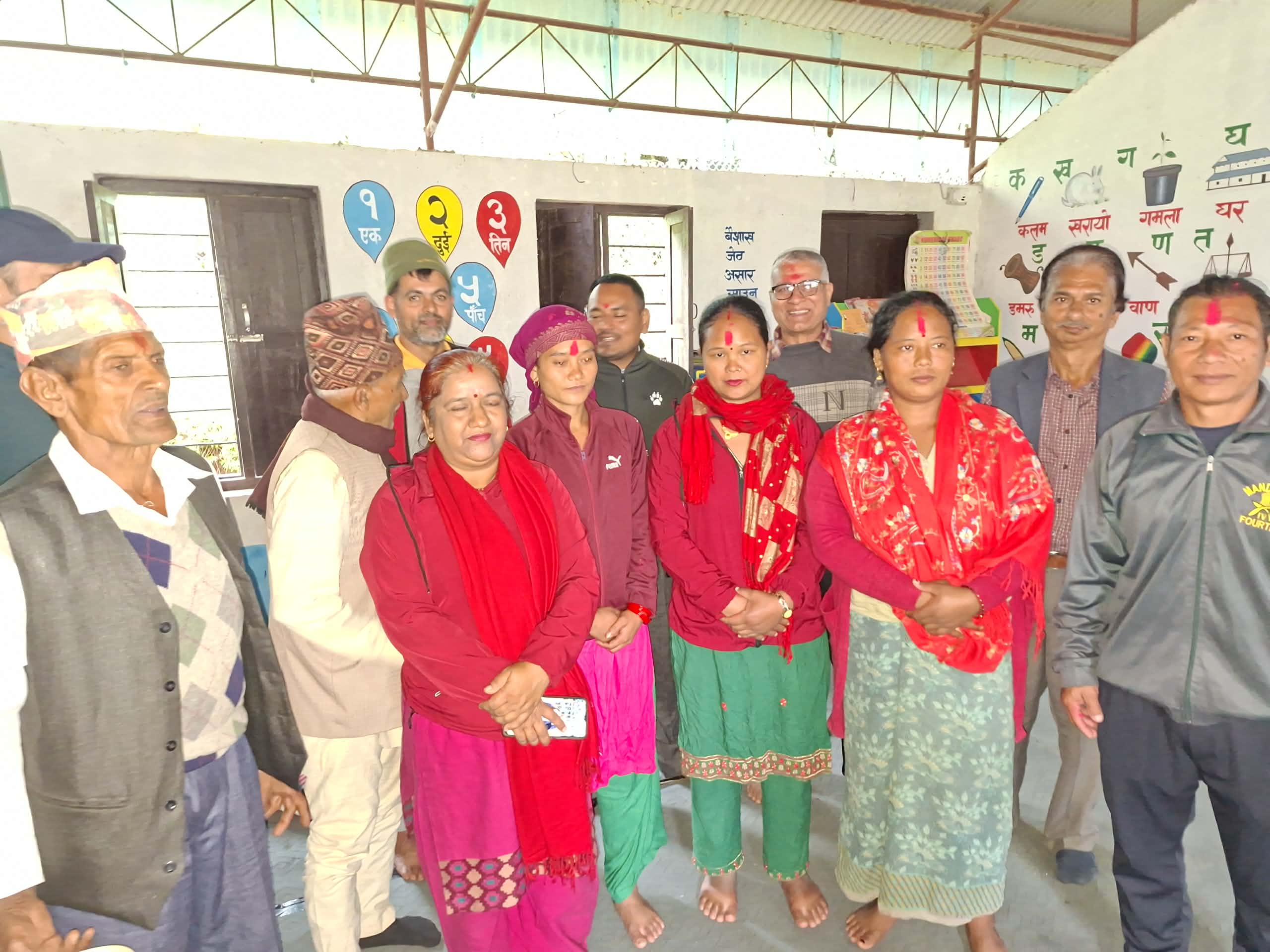 महिला मात्रै शिक्षक रहेको बन्दीपुरकाे जनता आ वि मा व्यवस्थापन समिति अध्यक्ष सहित सबै महिला
