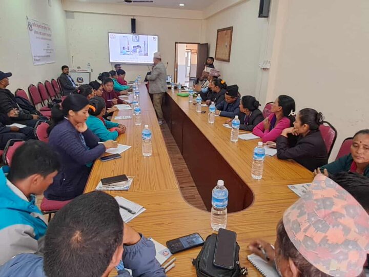 ऋषिङ गाउँपालिकामा जातीय छुवाछूत विरुद्ध सचेतना कार्यक्रम