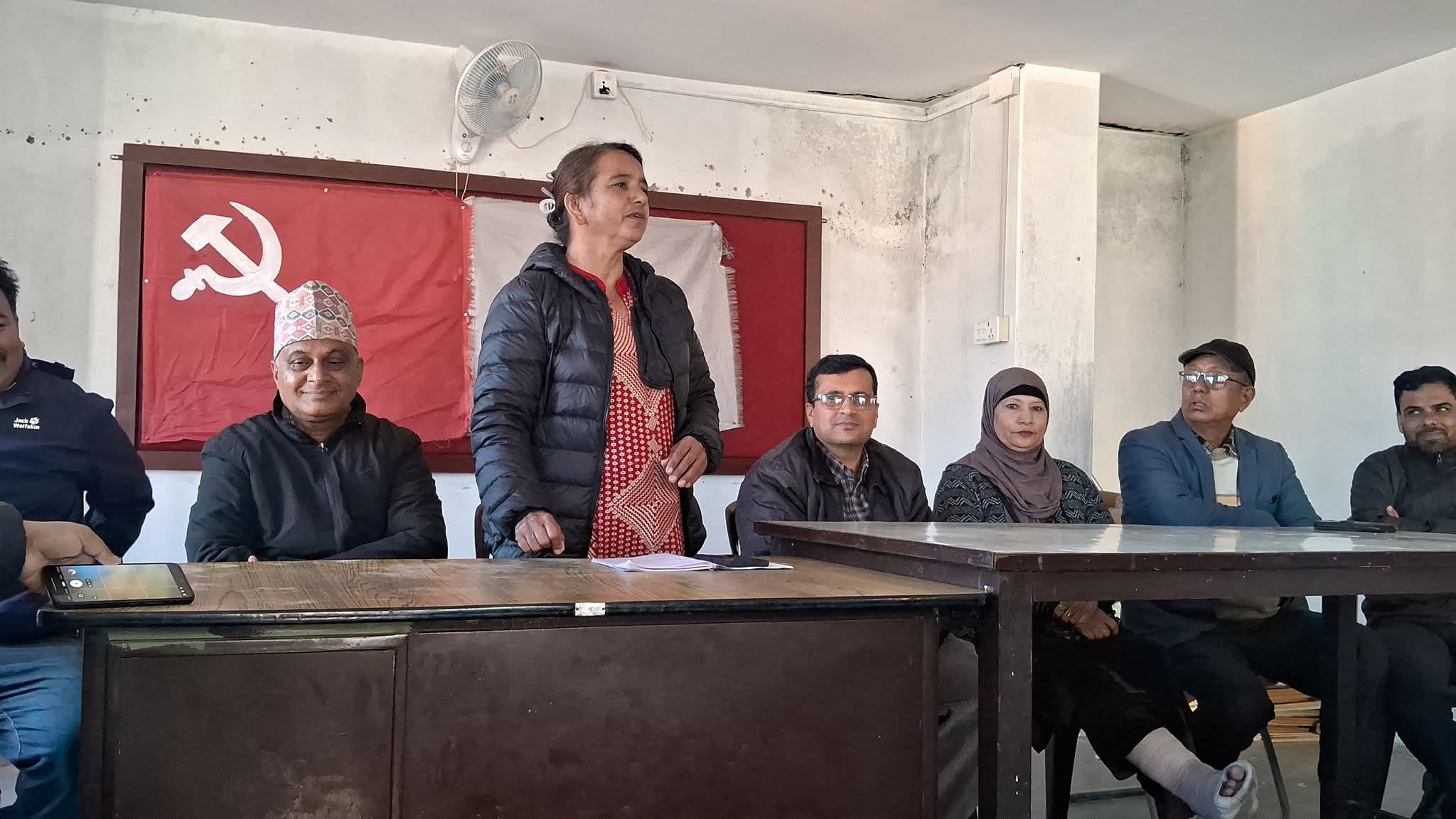शुक्रबार दमाैलीमा हुने नेपाली कम्युनिस्ट पार्टीको एकता सभामा भुसाल र पाण्डे आउने