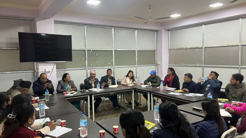 आदिकवी भानुभक्त माविमा बालिका शिक्षा कार्यक्रमको अवलोकन तथा अनुगमन