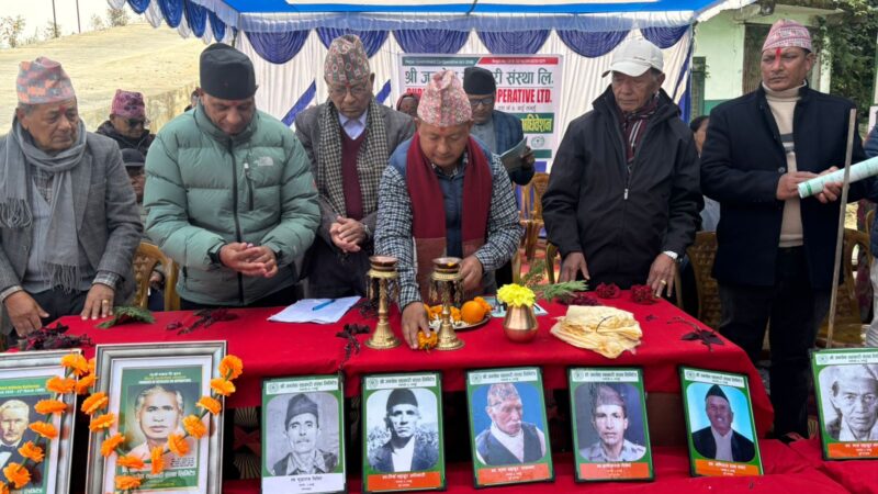 जनसेवा सहकारी थर्पुको साधारणसभा तथा अधिवेशन सम्पन्न