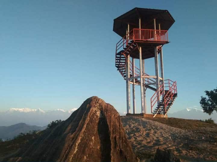 दुबुङको भ्यु टावर पर्यटकको पर्खाइमा